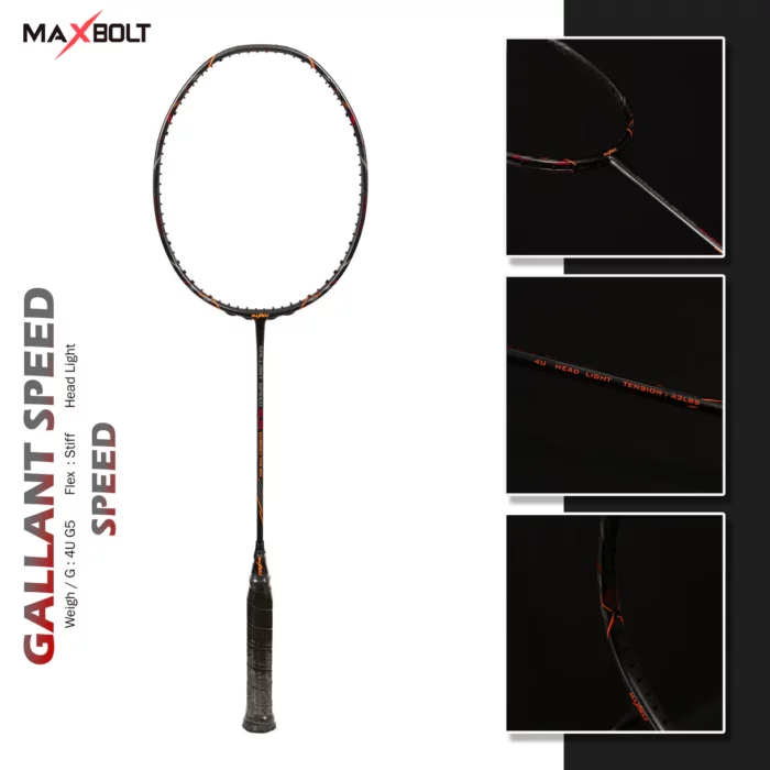 MAXBOLT GALLANT SPEED SLIM (4U) DARK GREY