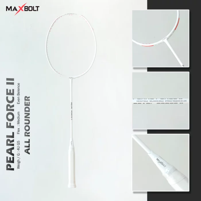 MAXBOLT PEARL FORCE II (4U) WHITE
