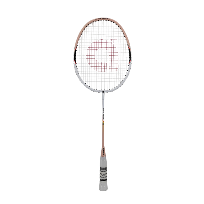 APACS TYRO JUNIOR 116 (PINK WHITE) WITH 1/2 COVER & STRUNG