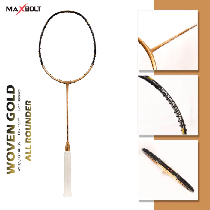 MAXBOLT WOVEN GOLD (4U)