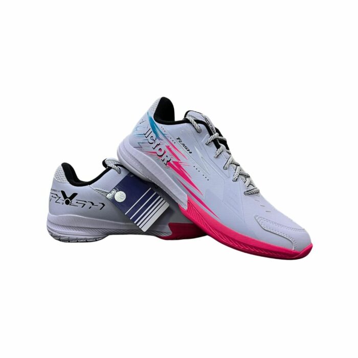VICTOR FLASH AQ (White/ Virtual Pink) Badminton Shoes